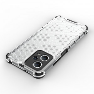 Гръб Honeycomb Armor със силиконов бъмпер - Xiaomi Poco X5 / Redmi Note 12 син - Img 14