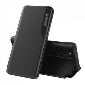 Калъф тип книга от еко кожа Eco - Xiaomi Poco M3 / Redmi 9T черен - Img 1