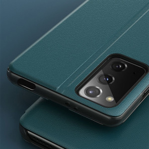 Калъф тип книга от еко кожа Eco - Xiaomi Poco M3 / Redmi 9T черен - Img 6