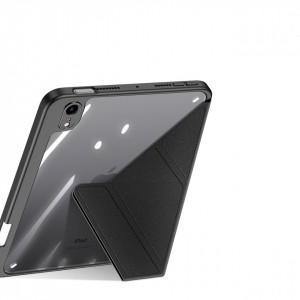 Калъф тип книга с функция стойка и Smart Sleep функция DUX DUCIS Magi с място за писалка - iPad mini 8.3" (6th gen 2021) черен - Img 6