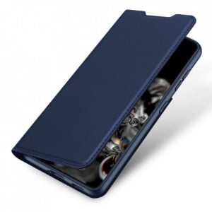 Калъф тип книга DUX DUCIS Skin Pro - Samsung Galaxy S21 Ultra 5G син - Img 2