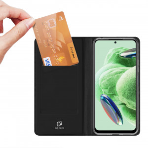 Калъф тип книга DUX DUCIS Skin Pro - Xiaomi Redmi Note 12 Pro+ 5G черен - Img 2