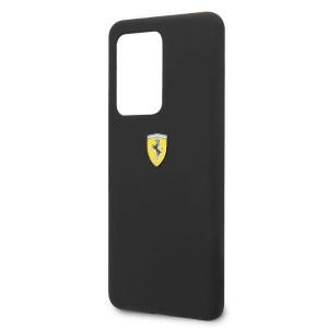Оригинален твърд гръб FERRARI Silicone FESSIHCS69BK - Samsung Galaxy S20 Ultra / S20 Ultra 5G черен - Img 5