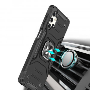 Подсилен гръб WOZINSKY Ring Armor с магнитна стойка - Samsung Galaxy A13 5G черен - Img 6