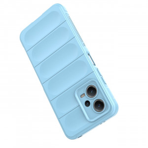 Подсилен гъвкав гръб Magic Shield - Xiaomi Poco X5 / Redmi Note 12 светлосин - Img 4