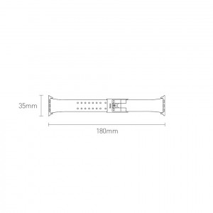 Силиконова каишка Baseus Slip-Thru - Apple Watch 40mm SE / 40mm Series 6 / 40mm Series 5 / 40mm Series 4 / 38mm Series 3 (LBWSE-01) черен - Img 18
