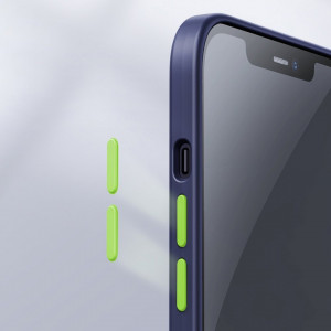 Силиконов гръб JOYROOM Color - iPhone 12 Pro Max син - Img 10