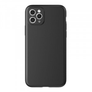 Тънък гел гръб Soft - Xiaomi Redmi 12 / Note 12R / Poco M6 Pro черен - Img 1