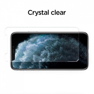 2 бр. закален стъклен протектор SPIGEN Align Master TR Slim с инструмент за поставяне - iPhone 11 / XR - Img 5