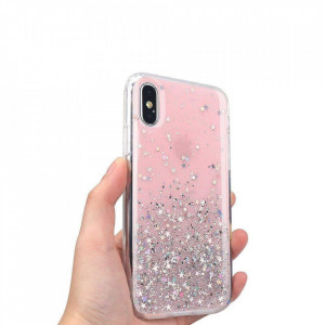 Блестящ гръб WOZINSKY Star - Xiaomi Mi 11 прозрачен - Img 7