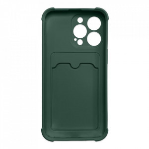Гръб Card Armor - iPhone 13 mini тъмнозелен - Img 2