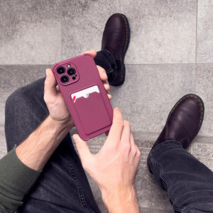 Гръб Card Armor - Xiaomi Redmi Note 9 / 10X 4G тъмнорозов - Img 9