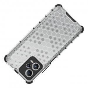 Гръб Honeycomb Armor със силиконов бъмпер - Xiaomi Poco X5 / Redmi Note 12 черен - Img 8
