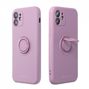 Гръб Roar Amber с държач - iPhone 13 mini лилав - Img 7