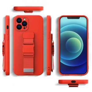 Гръб Rope с каишка - Xiaomi Redmi 10X 4G / Redmi Note 9 черен - Img 2