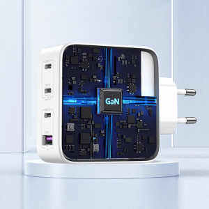 Зарядно за стена UGREEN GaN 100W USB Type A / 3x USB Type C PPS (CD226) бяло - Img 7