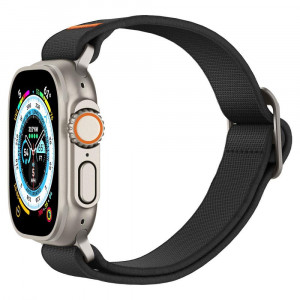Каишка SPIGEN Fit Lite Ultra - Apple Watch 45mm Series 9 / 45mm Series 8 / 45mm Series 7 / 44mm SЕ (2nd gen) / 44mm SE / 44mm Series 6 / 44mm Series 5 / 44mm Series 4 черен - Img 9