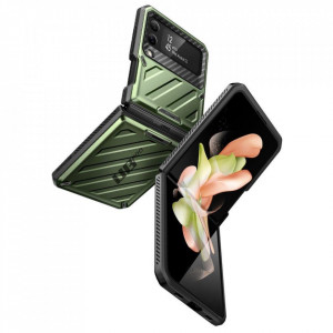 Калъф с клипс SUPCASE Unicorn Beetle Pro - Samsung Galaxy Z Flip4 зелен - Img 2