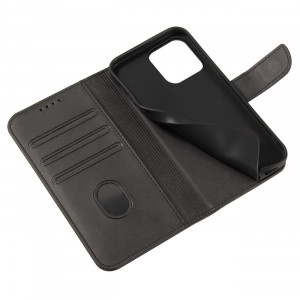 Калъф тип книга Magnet Elegant - Xiaomi Redmi Note 12 / Poco X5 черен - Img 6