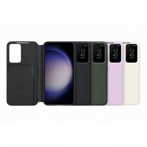 Оригинален калъф тип книга SAMSUNG Smart View Wallet (EF-ZS911CBEGWW) - Samsung Galaxy S23 черен - Img 7