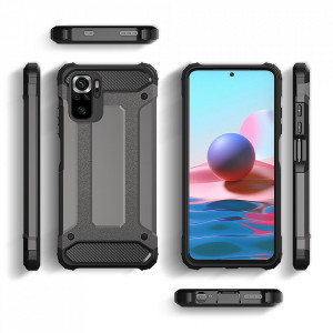 Подсилен гръб Hybrid Armor - Xiaomi Poco M4 Pro 5G черен - Img 4