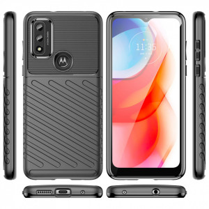 Подсилен гръб Thunder - Moto g play 2022 черен - Img 8