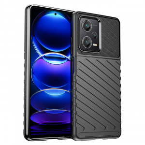 Подсилен гръб Thunder - Xiaomi Redmi Note 12 Pro+ 5G черен - Img 1