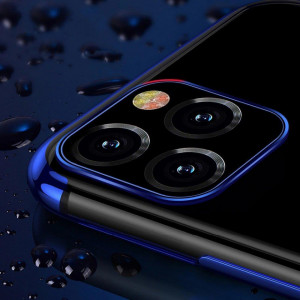 Прозрачен силиконов гръб с цветен кант Clear Color - Xiaomi Poco M3 / Redmi 9T червен - Img 3