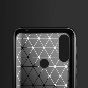 Силиконов гръб Carbon - Moto e7 Power / e7i Power черен - Img 4