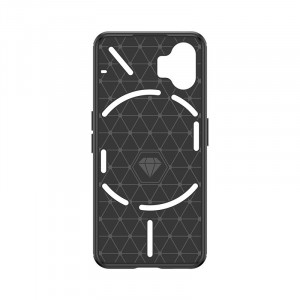 Силиконов гръб Carbon - Nothing Phone 2 черен - Img 4