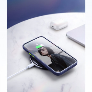 Силиконов гръб JOYROOM Color - iPhone 12 Pro Max син - Img 11