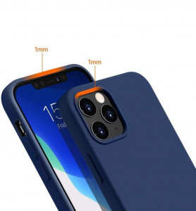 Силиконов гръб Soft Flexible Rubber - Xiaomi Redmi Note 10 5G / Poco M3 Pro / M3 Pro 5G син - Img 4