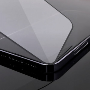 5D Full Glue закален стъклен протектор с пълно покритие WOZINSKY съвместим с гръб - Nokia G10 / G20 с черна рамка - Img 3