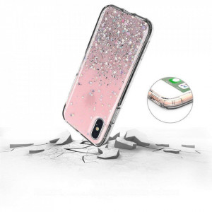 Блестящ гръб WOZINSKY Star - Xiaomi Mi 11 розов - Img 4