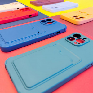 Гръб Card Armor - Xiaomi Redmi Note 9 / 10X 4G тъмнорозов - Img 4