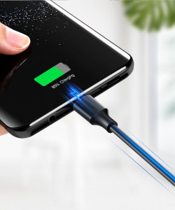 Кабел за зареждане и данни UGREEN USB Type A към USB Type C 3A 2m (60118) черен - Img 4