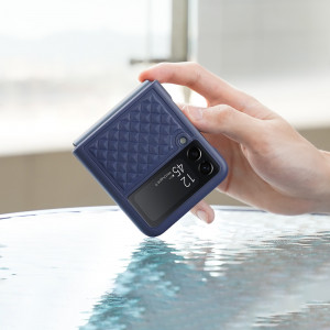 Калъф от естествена кожа DUX DUCIS Venice - Samsung Galaxy Z Flip3 5G кафяв - Img 11