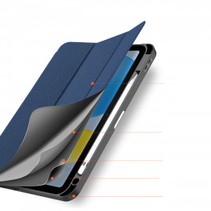 Калъф тип книга със Smart Sleep функция DUX DUCIS Domo - iPad 10.9" 2022 син - Img 7