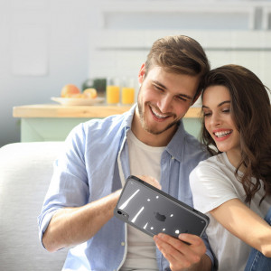 Калъф тип книга с функция стойка и Smart Sleep функция DUX DUCIS Magi с място за писалка - iPad mini 8.3" (6th gen 2021) сив - Img 10