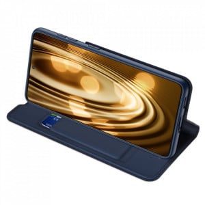 Калъф тип книга DUX DUCIS Skin Pro - Samsung Galaxy S21 Ultra 5G син - Img 3