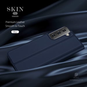Калъф тип книга DUX DUCIS Skin Pro - Samsung Galaxy S21 Ultra 5G син - Img 13