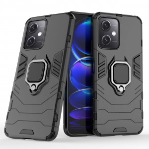Подсилен гръб с магнитна стойка Ring Armor - Xiaomi Poco X5 / Redmi Note 12 черен - Img 2