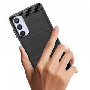 Силиконов гръб Carbon - Samsung Galaxy M54 черен - Img 6