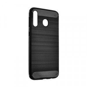 Силиконов гръб FORCELL Carbon - Samsung Galaxy A31 черен - Img 3