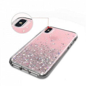 Блестящ гръб WOZINSKY Star - Xiaomi Mi 11i / 11X / Poco F3 / Redmi K40 / K40 Pro / K40 Pro Plus розов - Img 7