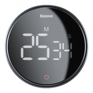 Въртящ се магнитен таймер Baseus Heyo Pro сив (FMDS000013) - Img 2