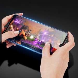 Извит закален стъклен протектор DUX DUCIS - Xiaomi Redmi A1 / A1+ / A2 / A2+ с черна рамка - Img 3