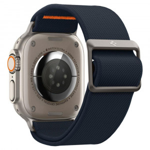 Каишка SPIGEN Fit Lite Ultra - Apple Watch 45mm Series 9 / 45mm Series 8 / 45mm Series 7 / 44mm SЕ (2nd gen) / 44mm SE / 44mm Series 6 / 44mm Series 5 / 44mm Series 4 NAVY - Img 2