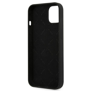 Оригинален гръб GUESS Silicone 4G Logo GUHCP13SLS4GGBK - iPhone 13 mini черен - Img 7