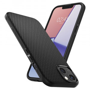 Оригинален гръб SPIGEN Liquid Air - iPhone 13 mini черен мат - Img 2